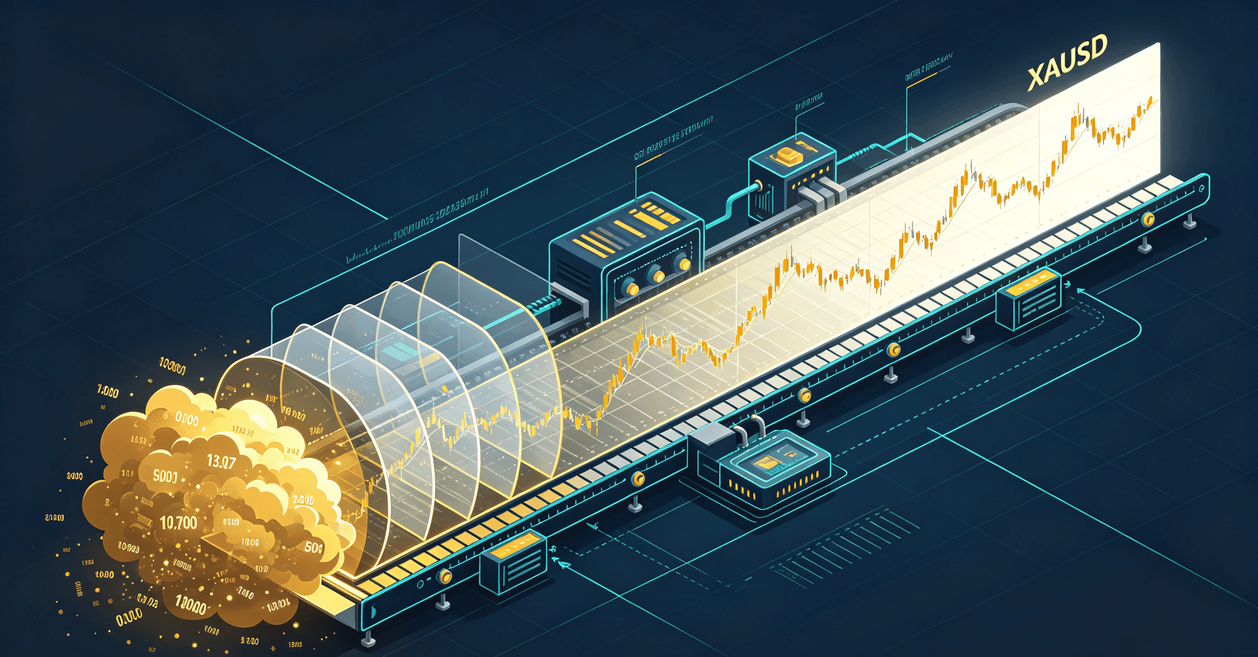 如何清洗和预处理用于回测的 XAUUSD 历史 Tick 数据?